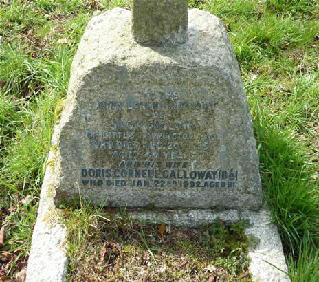 Be Galloway Grave 2
